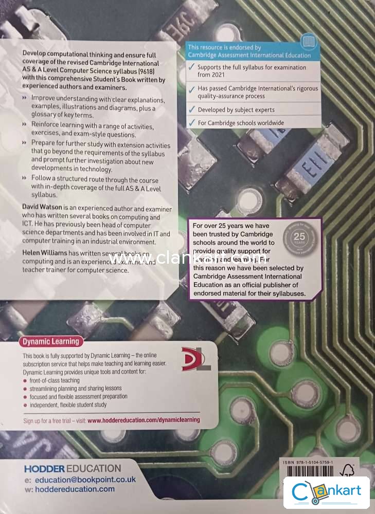 Buy 'Cambridge International AS & A Level Computer Science: Hodder