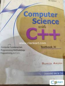 Computer Science with C++ - XI (Sumita Arora)