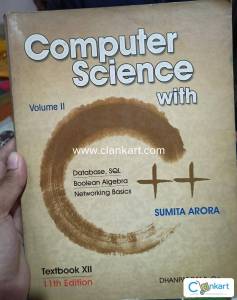 Computer Science with C++ by Sumita Arora (Volume 1 and Volume 2)