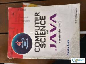 Computer Science with Java Class 11