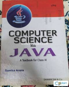 Computer Science with Java (Class XI ISC)- Sumita Arora- 2023 edition