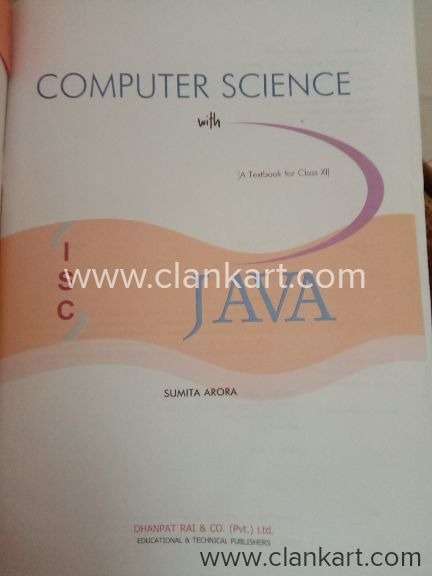 Computer Science with Java by Sumit Arora Class 11