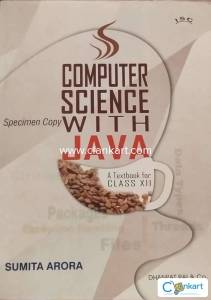 Computer Science with Java for Class 12  Sumita Arora