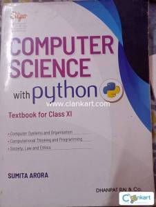 Computer Science with Python Class 11 Sumita Arora