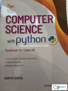 Computer Science with Python Class 12 Textbook