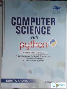 Computer Science with Python (Textbook+Practical book) for Class 12