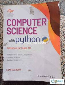 Computer Science with Python (Textbook for class 12)+FREE practical b