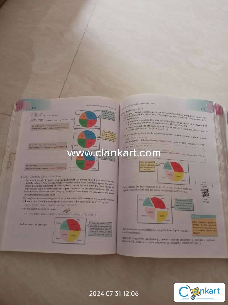 Buy 'Computer Science With Python Textbook And Practical Book For Class ...