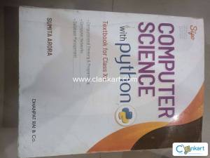 Computer Science with Python class 12 by sumita arora