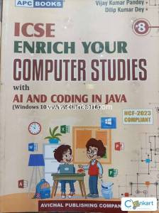 Computer With AI and Java Coding For Class 8