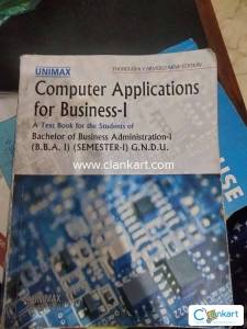 Computer application for business -1 (BBA-1)