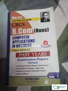 Computer applications in business bcom hons sem 4