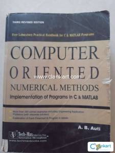 Computer oriented numerical methods