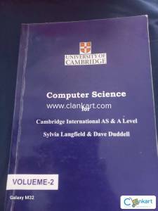 Computer science Cambridge International AS and A level