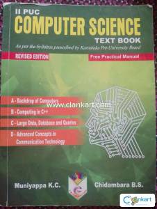 Computer science book for class 12