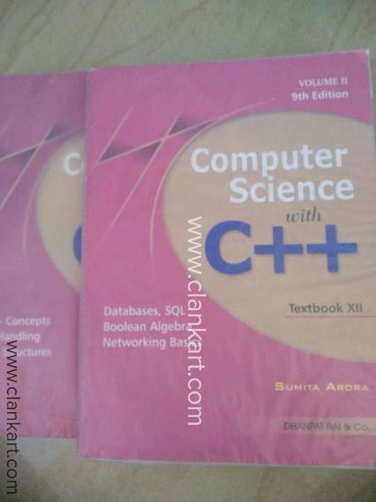 Computer science class 12 by Sumita Arora