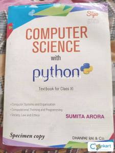 Computer science textbook and practical book for class 11