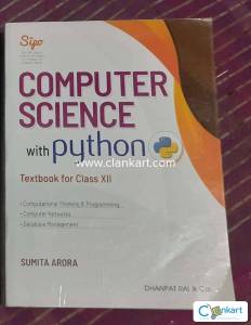 Computer Science with Python for class 12th