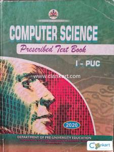 Computer science prescribed textbook 1st PUC karnataka