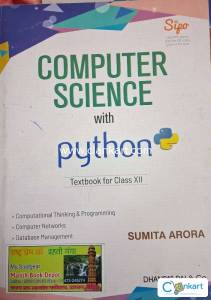 Computer science python sumita Arora for class 12