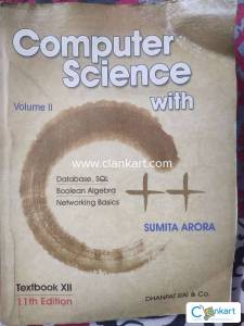 Computer science textbook for class 12 vol. 2