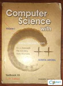 Computer science wit c++ concepts by sumita arora