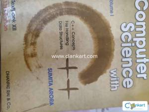 Computer science with C++ -XII (Sumita Arora)[SET OF 2]