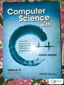 Computer science with C++, class 11th, 9th edition(Sumita arrora)