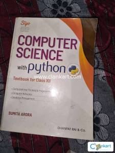 Computer science with python by Sumitra Arora, Dhanpat rai and co.