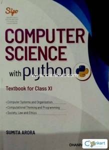 Computer science with python for class 11 (text and practical book)