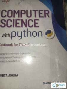 Computer science with python for class xi