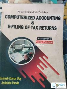 Computerized Accounting and E filing of Tax Return BCom 5th Semester.