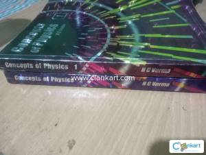 Concept of Physics HC Verma part 1&2 for class 12