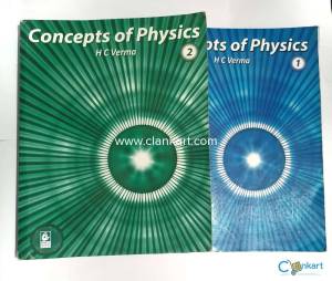Concept of Physics by H C Verma (part 1&2) JEE mains & adv