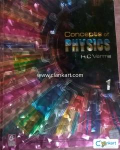 Concept of physics 1&2 latest edition, HC verma with solution book