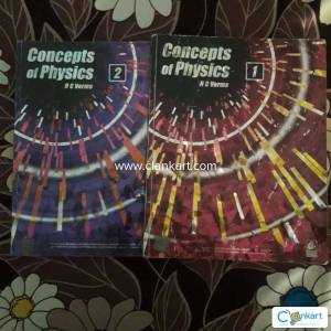 Concept of physics by HC Verma (volume 1&2)