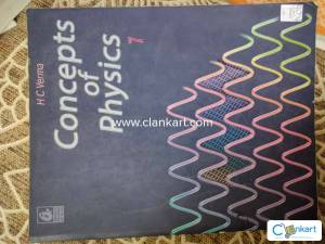 Concepts of Physics 1 HC Verma