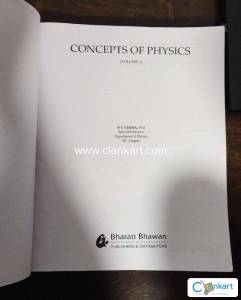 Concepts of Physics H.C. Verma