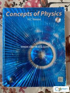 Concepts of Physics, HC Verma, Part 1, Class 11