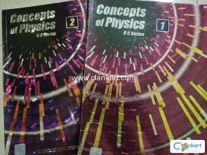 Concepts of Physics Vol 1 and Vol 2 by HC Verma Set