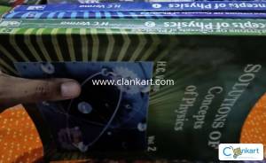 Concepts of Physics by HC Verma -with solution manual for both volumes