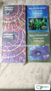 Concepts of physics set of 2 with solutions