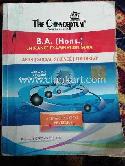 Conceptum B A HONS for AMU with original question papers of AMU