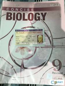 Concise Biology Class 9 ICSS (Selina Publications)