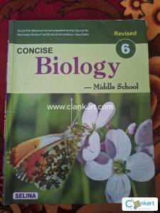 Concise Biology- Middle School for Class 6