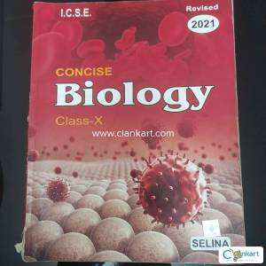 Concise Biology Selina publications I.C.S.E