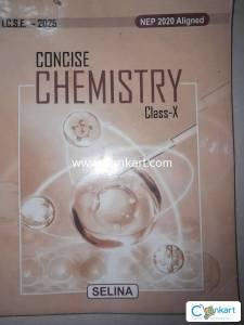Concise Chemistry For Class 10th ICSE Brand New