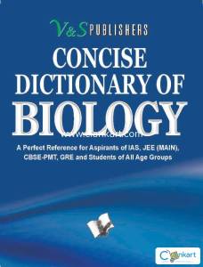 Concise Dictionary Of Biology (Pocket Size)