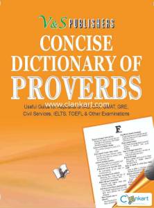 Concise Dictionary Of Proverbs (Pocket Size)