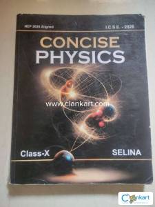 Concise Physics ICSE 2026 CLASS X